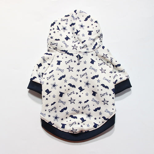 Christmas Houndstooth Dog Hoodie for Pets