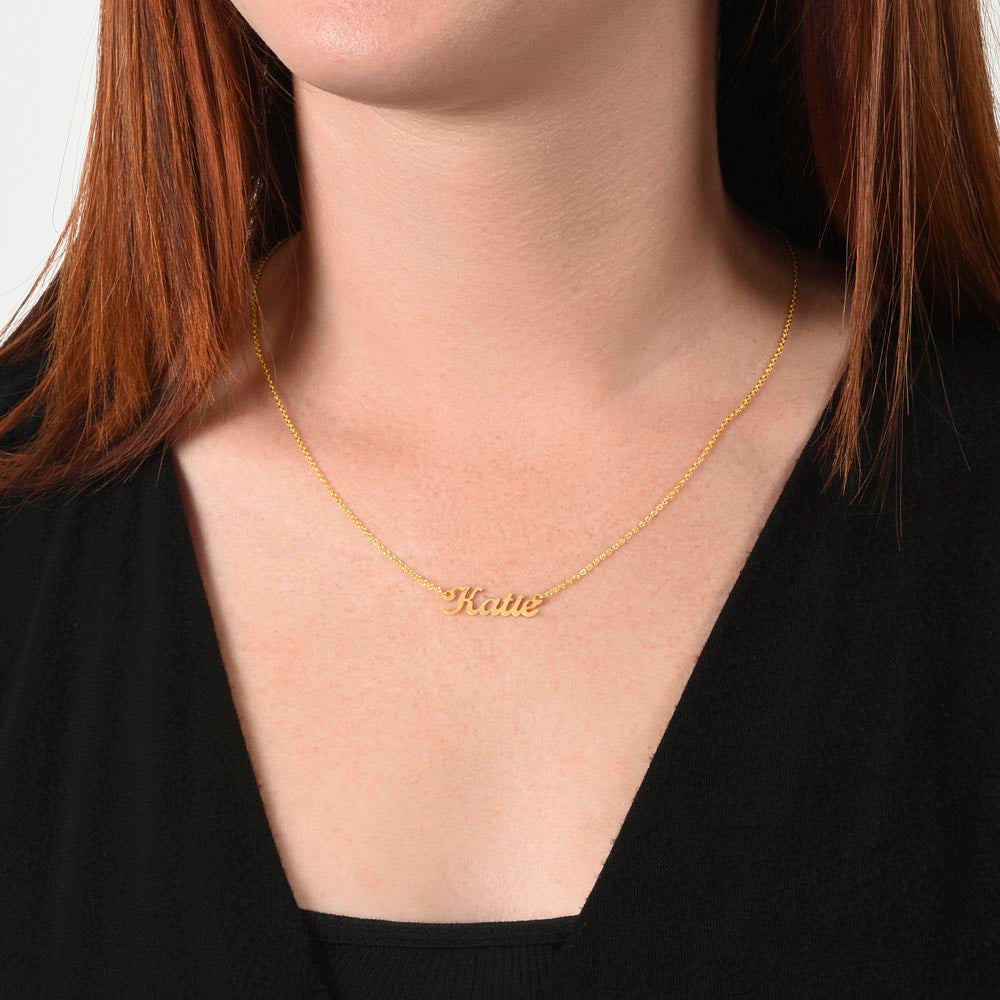 Classic Style Name Necklace